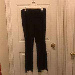 Suit pants from The Limited, dark brown.